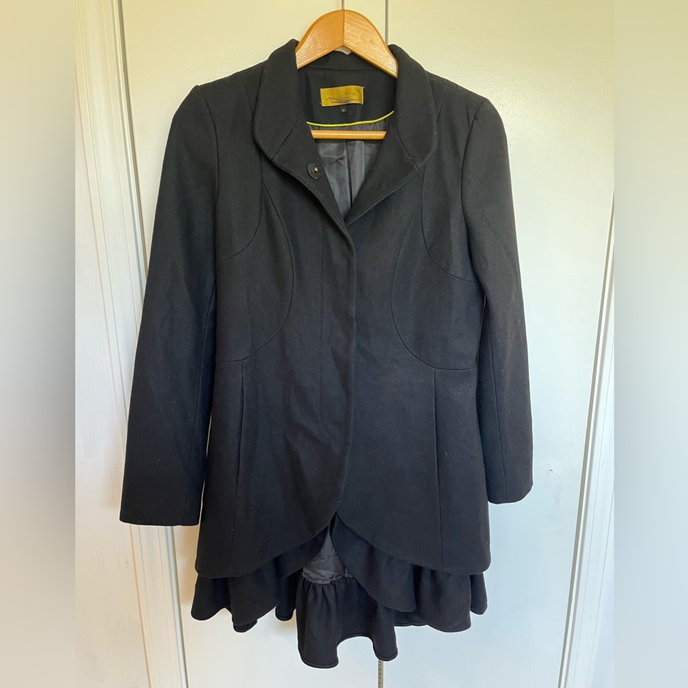 Nichole Miller Wool Skirted Women's Coat